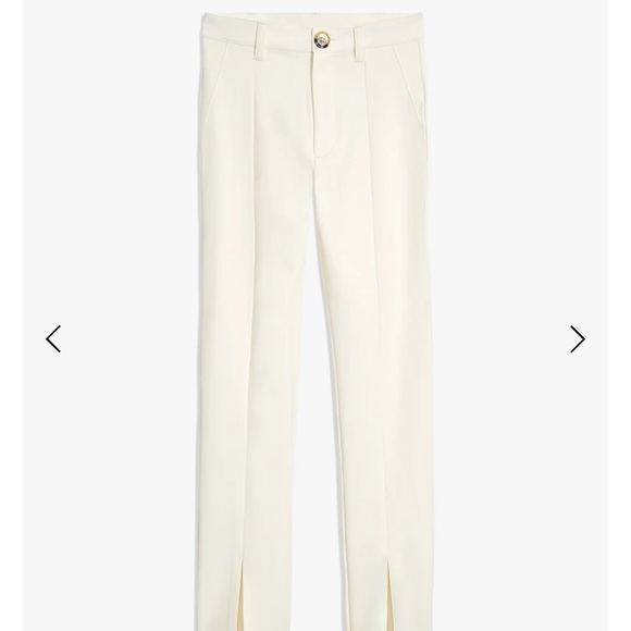 WeWoreWhat Pants - We wore what white pants